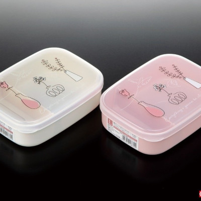 Hộp Cơm 02 ngăn Nakaya Bento Flower 650ml - Hàng nội địa Nhật Bản nhập khẩu chính hãng