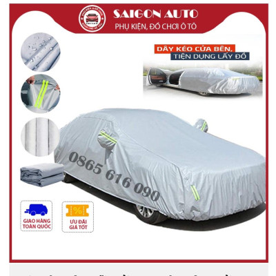 Bạt trùm xe ô tô Hyundai Creta vải dù oxford cao cấp , áo bạt phủ trùm che kín che nắng, che mưa