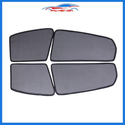 Bộ 4 rèm chắn nắng nam châm Civic 2016-2017-2018-2019 khung cố định chống tia UV