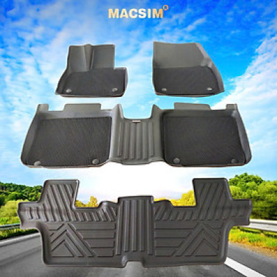 Thảm ô tô sd3 2 lớp dạng lưới lục giác Vinfast VF9- 7 chỗ  (màu đen) - bề mặt cao su siêu sạch - Macsim