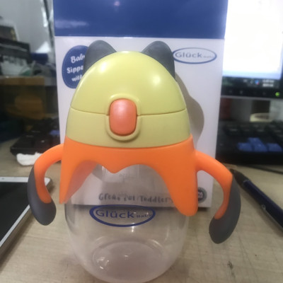 Bình tập uống có ống hút Gluck Baby