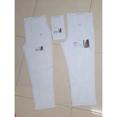 Rập giấy A0 mã 1440 - đầm lêch vai (BẢN VẼ)