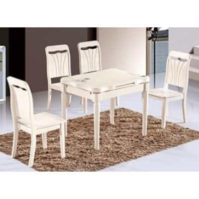 Bộ Bàn Ăn Thông Minh Mặt Kính HHP-BBA892-12 Cao Cấp