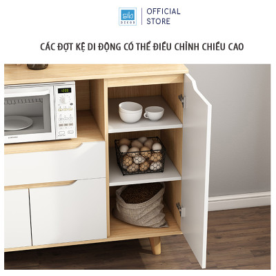 Tủ Bếp Gỗ Đa Năng, Hiện Đại Thương Hiệu SIB Decor KG22