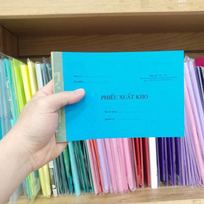 Phiếu Xuất Kho 3 Liên Nhỏ