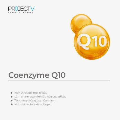 Thực Phẩm Sức Khỏe GQ10 Direct Hit - Công thức thanh xuân - PROJECT V - Hộp 60 Viên nang - Xuất xứ Pháp, Hàng Chính Hãng