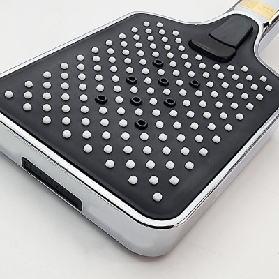 Bộ tay dây sen 4 chức năng chảy, nhựa ABS mạ Chrome Eurolife EL-126SH-T