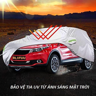 {BẠT DÀY NẶNG} áo trùm xe, bạt phủ ô tô, bạt che nắng mưa DÀY 3 LỚP, DANH2H CHO XE MITSUBISHI XPANDER