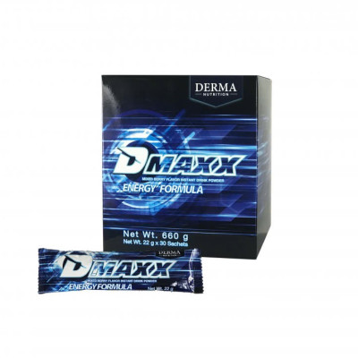 DMAXX thức uống bổ sung vitamin năng lượng có đường DAMODE 16 gói dùng thử màu xanh