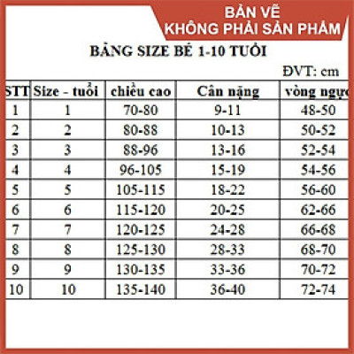 Rập giấy A0 mã R90 (BẢN VẼ) rập set váy bé