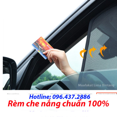 Rèm Che Nắng Ford Ecosport 2013-2022, Rèm Chắn Nắng Nam Châm Cho Xe ô tô, Bộ 4 Tấm, có nam châm