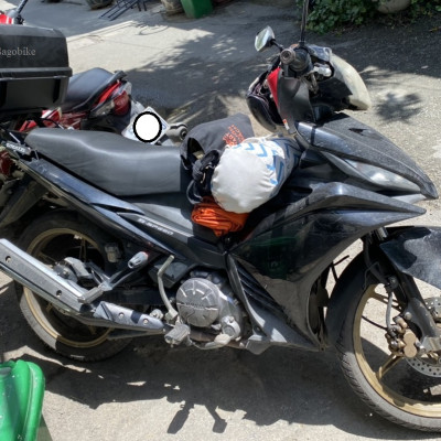 Thùng xe Exciter 135, thùng Givi E43NTL và baga givi Exciter 135