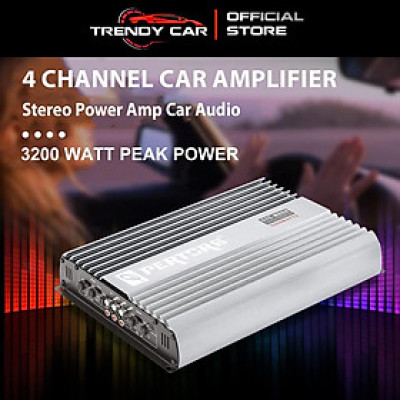Bộ Khuếch Đại Âm Thanh DSP Q Pertors M668 - 4 Kênh Công Suất Cao 12V 3200W Dành Cho Xe Hơi