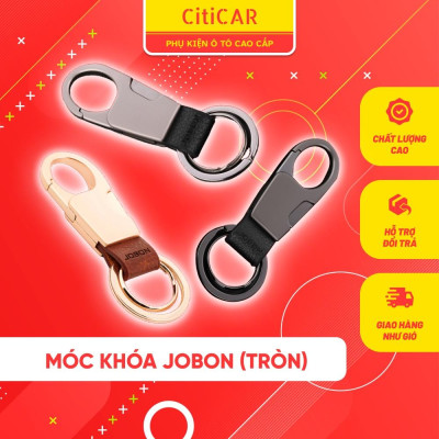 Móc chìa khoá kim loại cao cấp Jobon - Móc chìa khoá xe oto, xe hơi kim loại sang trọng