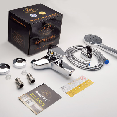 Củ Sen Nóng Lạnh Đồng Mạ Chrome Eurolife EL-SUN 01 (Trắng Bạc)