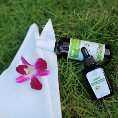 Serum dưỡng tóc Trái nhàu – Noni Hair Serum 50 ml - Phục hồi tóc hư tổn; Kích thích mọc tóc, giảm tóc gãy rụng; Giảm gàu, ngứa
