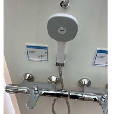 Trọn bộ Vòi sen tắm nóng lạnh điều chinh nhiệt độ INAX BFV 3413T-7C - Hàng chính hãng
