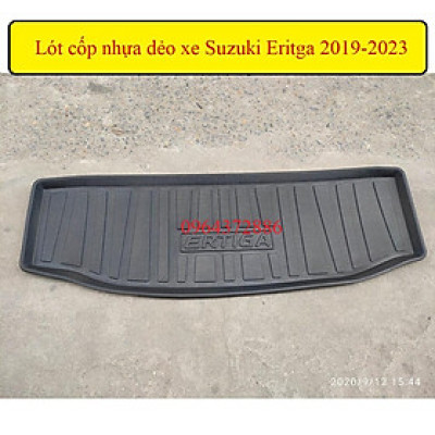 Lót cốp nhựa dẻo xe Suzuki Ertiga 2019-2023 nhựa dẻo ko mùi