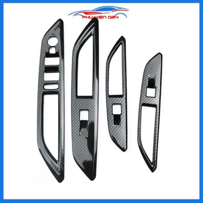 Ốp nội thất xe ô tô Peugeot 3008-5008 vân cacbon