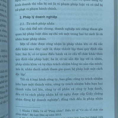 Kinh Doanh Sành Luật (Ứng dụng luật danh nghiệp luật 2020 sửa đổi, bổ sung 2022 và quy định liên quan)