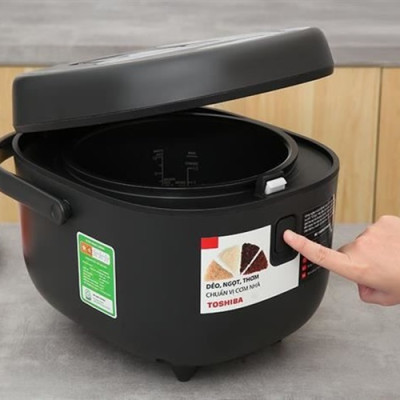 NỒI CƠM ĐIỆN TỬ 1.8L TOSHIBA RC-18DR4TVN - Hàng chính hãng