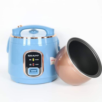 Nồi Cơm Điện SRAPP SH-NC128 1.2 Lít - Màu Ngẫu Nhiên - Hàng Chính Hãng
