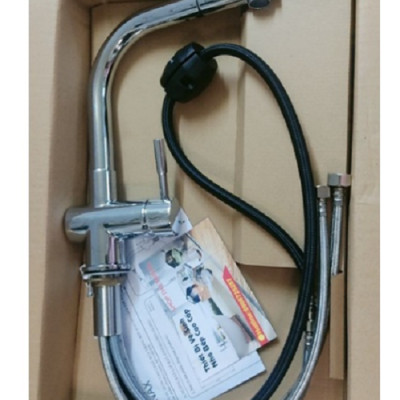 Vòi Rửa Bát Inax SFV-1013SX Nóng Lạnh rút dây cao cấp - Hàng chính hãng