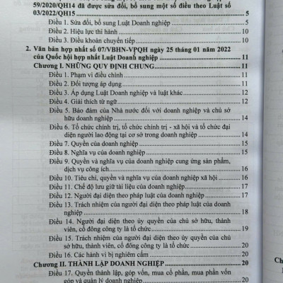 Sách Luật Doanh Nghiệp sửa đổi, bổ sung 2025 – Hệ Thống Các Văn Bản Quy Định, Hướng Dẫn Chi Tiết Thi Hành (V2614T)