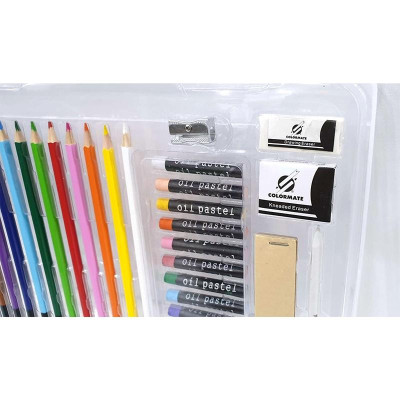 Bộ Màu Vẽ Đa Năng Hộp Nhựa Colormate CM-30PLS