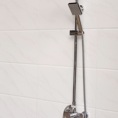 Cây sen nóng lạnh Đồng mạ Chrome Eurolife EL-SC913(Trắng bạc)