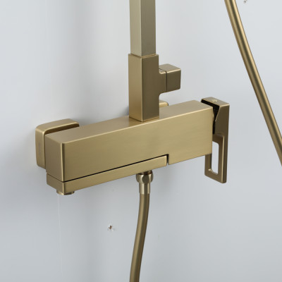 SEN TẮM CÂY NÓNG LẠNH CAO CẤP NHẬP KHẨU NGA MẠ MÀU VÀNG GAPPO G2417-3 - HÀNG CHÍNH HÃNG