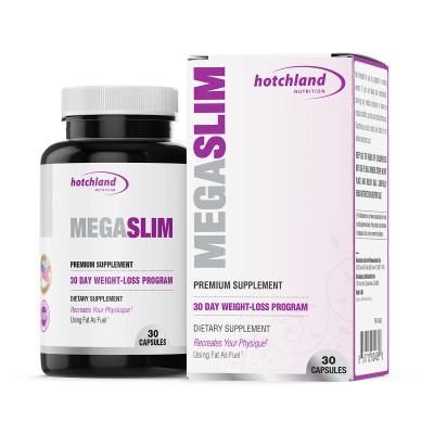 Viên uống hỗ trợ duy trì vóc dáng hiệu quả an toàn, chiết xuất từ thảo mộc an toàn Hotchland Mega Slim TPBVSK-Hàng chính hãng [Hộp 30 viên]-HL4660