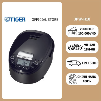 Nồi Cơm Điện Tử Cao Tần Tiger JPW-H10V 1 lít - Hàng chính hãng