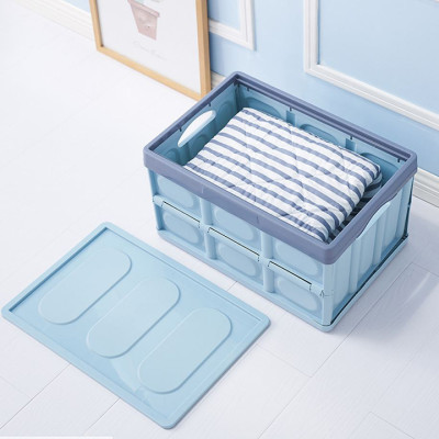 Hộp Đựng Đồ Để Cốp Xe Ô Tô Gấp Gọn | Hộp Đựng Đồ Để Xe Ô Tô Bằng Nhựa Gấp Gọn Tiện Dụng, Chống Nước, Gấp Gọn Không Tốn Diện Tích