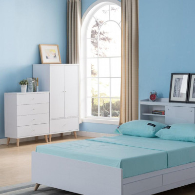 Tủ áo gia đình thiết kế hiện đại SMLIFE Charlie