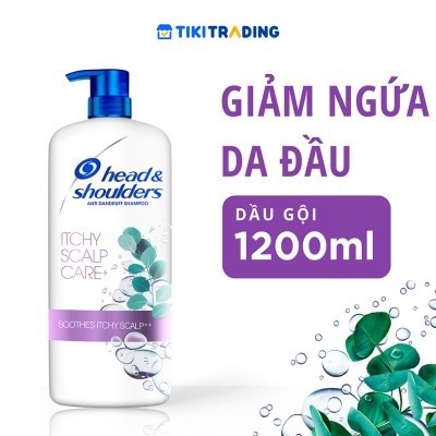 Dầu Gội Head&Shoulders Dành Cho Da Đầu Ngứa Chai 1200ml