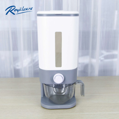 Hộp đựng gạo 12kg, thùng đựng ngũ cốc lớn có nắp đậy,  thùng đựng ngũ cốc gia dụng cho nhà bếp, nhiều loại ngũ cốc