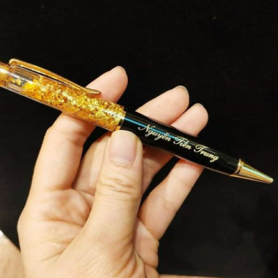 Bút ký vàng lá dạng mảnh MT Gold Art- Hàng chính hãng, trang trí nhà cửa, phòng làm việc, quà tặng sếp, đối tác, khách hàng, tân gia, khai trương 