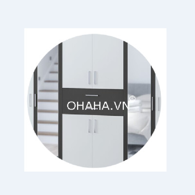 TỦ QUẦN ÁO GỖ CÔNG NGHIỆP HIỆN ĐẠI OHAHA - TQA004