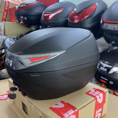 Thùng Givi C30NT thiết kế của Ý, thùng givi 30 lit kèm đế, ốc gắn
