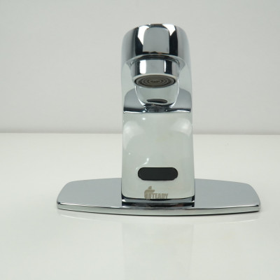 Vòi lavabo cảm biến tự động đồng mạ crom niken Juno sofa Tead VTDCT-001