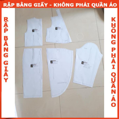 Rập đầm cánh tiên - Rập giấy mã 527 (BẢN VẼ)