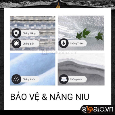 Bạt trùm che phủ xe ô tô Kia Sonet Cao Cấp 3 Lớp Chống Nắng Nóng Chống Nước Chống xước