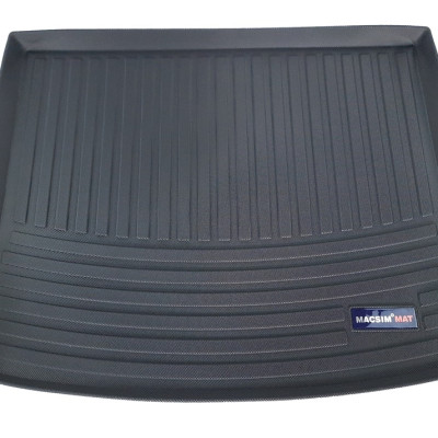 Thảm lót cốp xe ô tô VOLKSWAGEN TOUAREG (2011-2016) nhãn hiệu Macsim chất liệu TPV cao cấp(048)