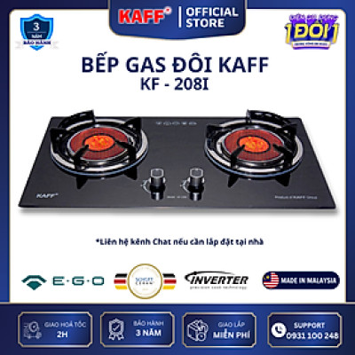 Bếp ga âm KAFF KF-208I - Hàng chính hãng