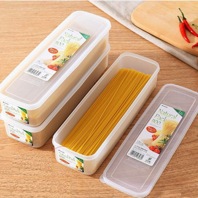Combo 04 Hộp đựng thực phẩm đa năng Inomata 1100ml, có nắp mềm - Nội địa Nhật Bản