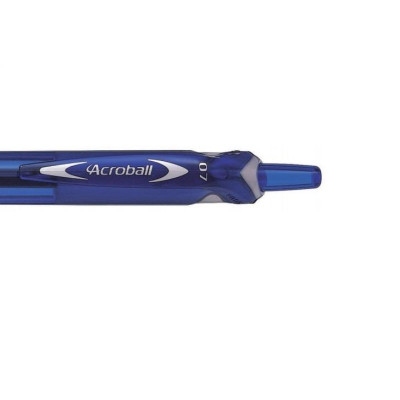 Bút Bi Bấm 1.0 mm Pilot Acroball - BAB-15M-L-BG - Mực Xanh