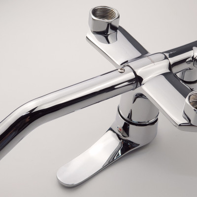 Cây sen nóng lạnh Đồng mạ Chrome Eurolife EL-S922 (Trắng bạc).