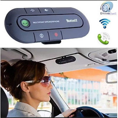 Loa nghe nhạc Bluetooth gắn tấm che nắng ôtô âm thanh cực lớn giúp bạn thư giãn 
