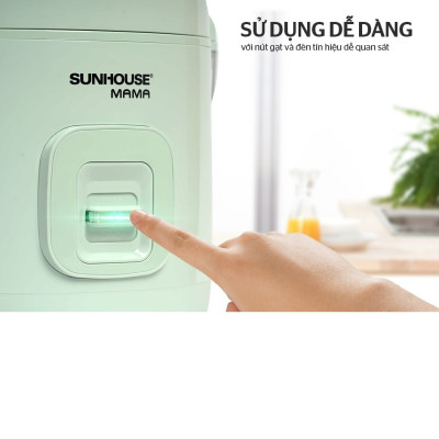 Nồi Cơm Điện 1.8L Sunhouse MaMa SHD8665 - Màu Ngẫu Nhiên - Hàng Chính Hãng